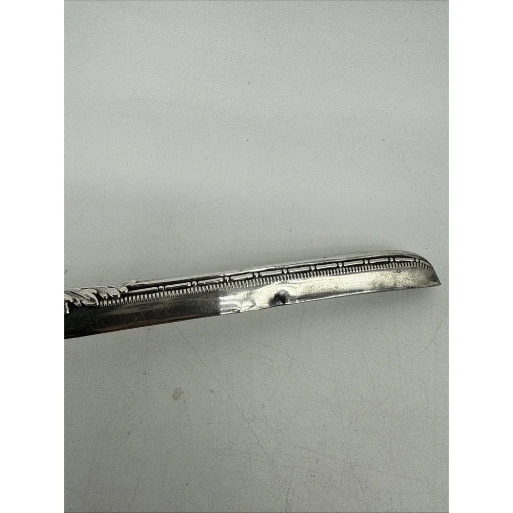 Antique Sterling Silver International Comb Case